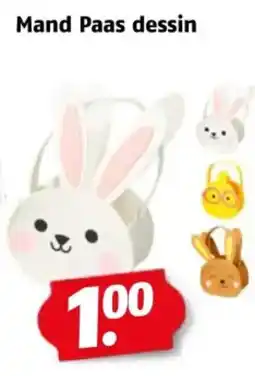 Poiesz Mand Paas dessin aanbieding