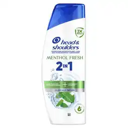 Etos Head & Shoulders Menthol Fresh 2in1 Shampoo & Conditioner 250 ML aanbieding