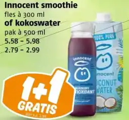 Poiesz Innocent smoothie of kokoswater aanbieding