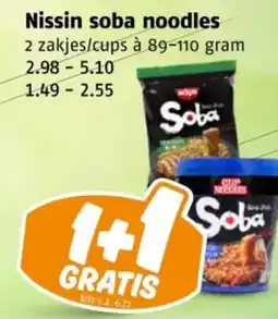 Poiesz Nissin soba noodles aanbieding
