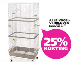Ranzijn Alle Vogel Verblijven aanbieding