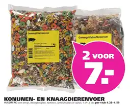 Ranzijn Konijnen en knaagdierenvoer aanbieding