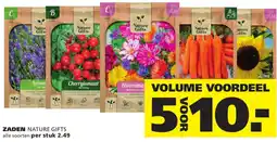 Ranzijn Zaden nature gifts aanbieding