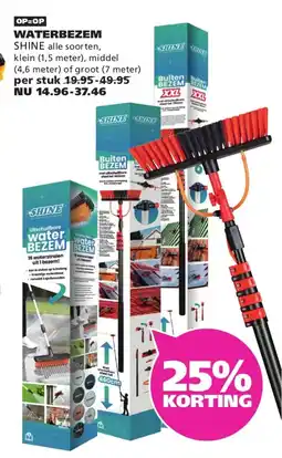 Ranzijn Waterbezem shine aanbieding