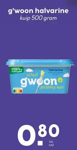 De Boerenschuur G'woon halvarine aanbieding