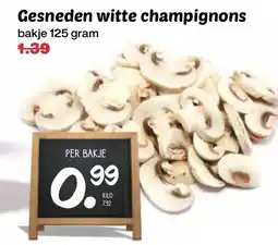 De Boerenschuur Gesneden witte champignons aanbieding