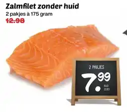 De Boerenschuur Zalmfilet zonder huid aanbieding