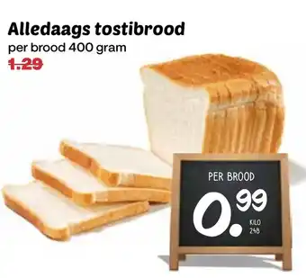De Boerenschuur Alledaags tostibrood aanbieding