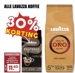 De Boerenschuur Alle lavazza koffie aanbieding