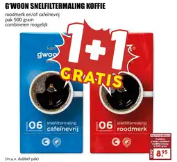De Boerenschuur G'woon snelfiltermaling koffie aanbieding
