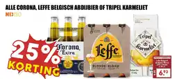 De Boerenschuur Alle corona, leffe belgisch abdijbier of tripel karmeliet aanbieding