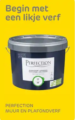 Praxis Perfection muur en plafondverf aanbieding