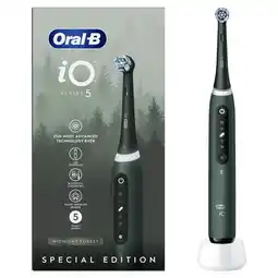 Etos Oral-B iO5 Green Forest Special Edition Elektrische Tandenborstel aanbieding