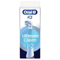 Etos Oral-B iO Ultimate Clean Opzetborstels Wit 2 Stuks aanbieding