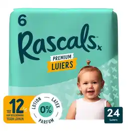 Etos Rascals Premium Luiers Maat 6 15-20 KG 24 stuks aanbieding