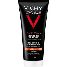 Etos Vichy Homme Hydra Mag C Douchegel 200 ML aanbieding