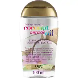 Etos OGX Coconut Miracle Oil 100 ML aanbieding