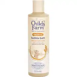 Etos Childs Farm OatDerma Bubble Bath Fragrance Free 250ml aanbieding