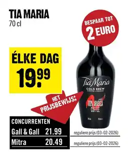 Dirck 3 Tia Maria aanbieding