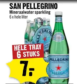 Dirck 3 San pellegrino mineraalwater sparkling aanbieding