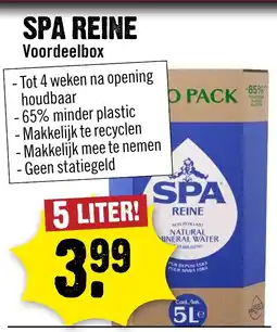 Dirck 3 Spa reine voordeelbox aanbieding