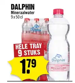 Dirck 3 DALPHIN Mineraalwater aanbieding