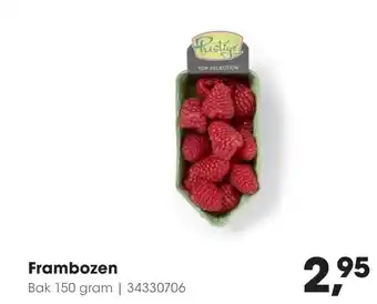 HANOS Frambozen aanbieding