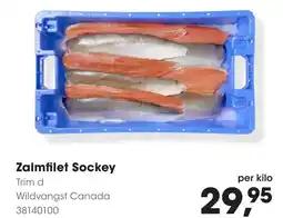HANOS Zalmfilet Sockey aanbieding