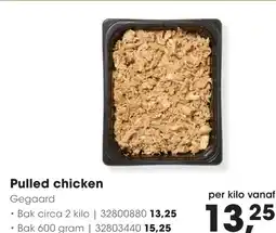 HANOS Pulled chicken aanbieding