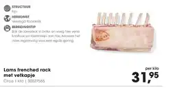 HANOS Lams frenched rack met vetkapje aanbieding