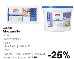 HANOS Galbani Mozzarella aanbieding