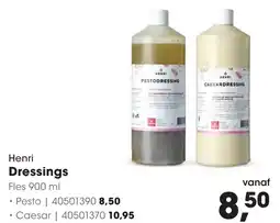 HANOS Henri Dressings aanbieding