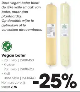 HANOS Vegan boter aanbieding