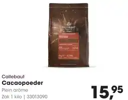 HANOS Callebaut Cacaopoeder aanbieding