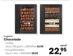 HANOS Lugano Chocolade aanbieding