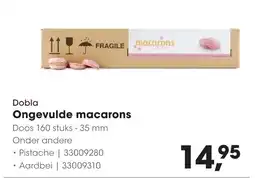 HANOS Dobla Ongevulde macarons aanbieding