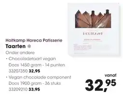 HANOS Holtkamp Horeca Patisserie Taarten aanbieding