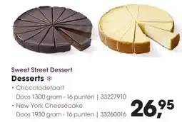 HANOS Sweet Street Dessert Desserts aanbieding