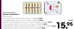 HANOS Feuilletée Elements By Didess Dessert elementen aanbieding