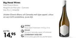 HANOS Big Head Wines aanbieding