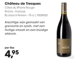 HANOS Château de Tresques aanbieding