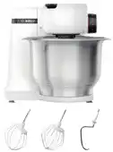 Bol.com Bosch MUM Serie 2 - MUMS2EW00 - Keukenmachine - 700W - 3,8L - Wit aanbieding