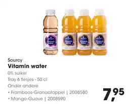 HANOS Sourcy vitamin water aanbieding
