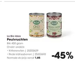 HANOS La bio idea peulvruchten aanbieding