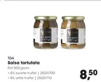 HANOS Tda salsa tartufata aanbieding