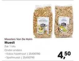 HANOS Meesters van de halm muesli aanbieding