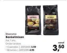 HANOS Steensma banketmixen cupcakes aanbieding