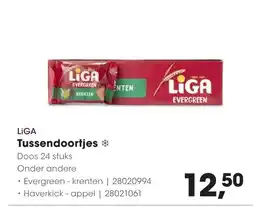 HANOS Liga tussendoortjes aanbieding