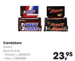 HANOS Candybars aanbieding