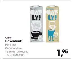 HANOS Oatly haverdrink aanbieding